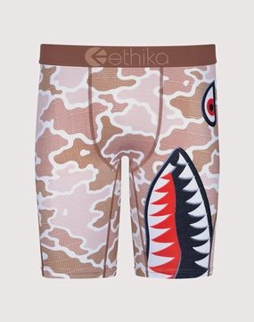 Beachwear items Ethika Bomber Combat Boxer Briefs Leather - material fashion