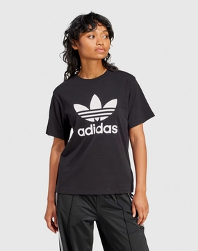 Beaded fashion items Adidas Trefoil Tee Fashion history