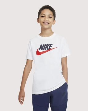 Best - selling fashion Nike Icon Futura Tee Grade-School Fashion history