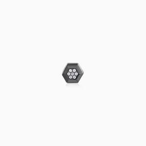 Black Rhodium Adam Stud For Him