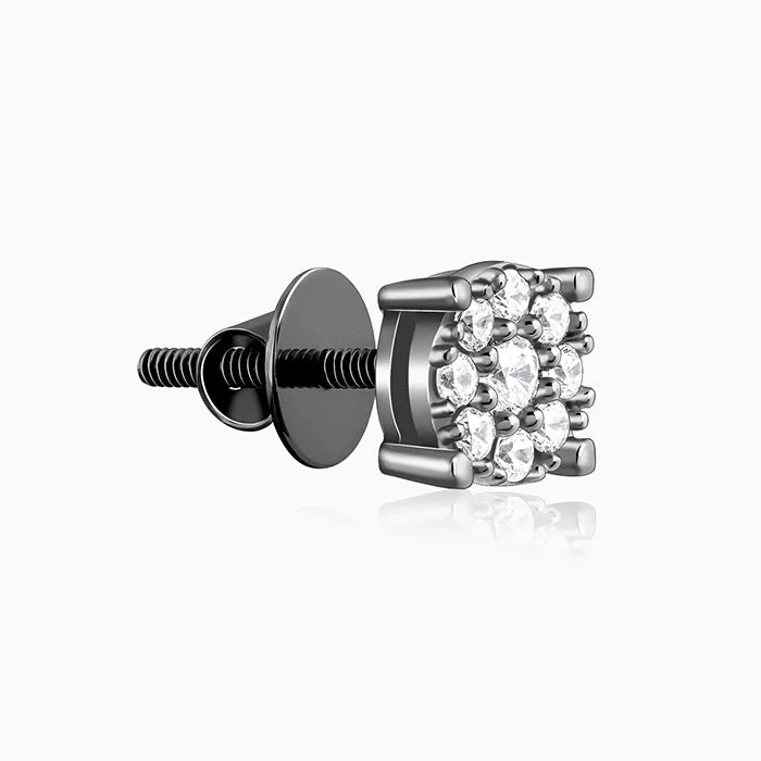 Black Rhodium Asani Stud For Him