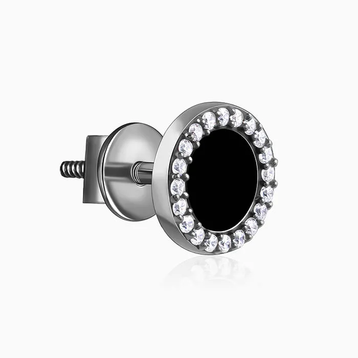 Black Rhodium Blake Stud For Him