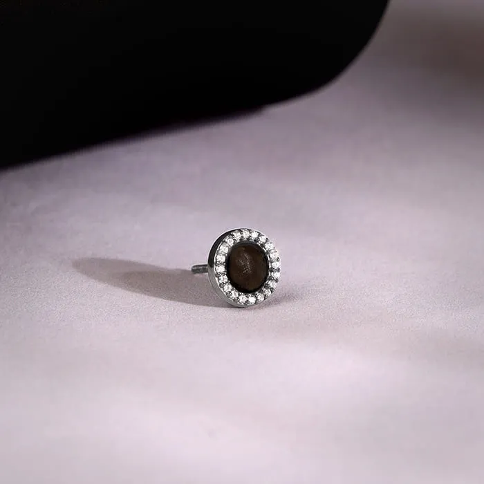 Black Rhodium Blake Stud For Him