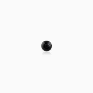 Black Rhodium Rizz Stud For Him