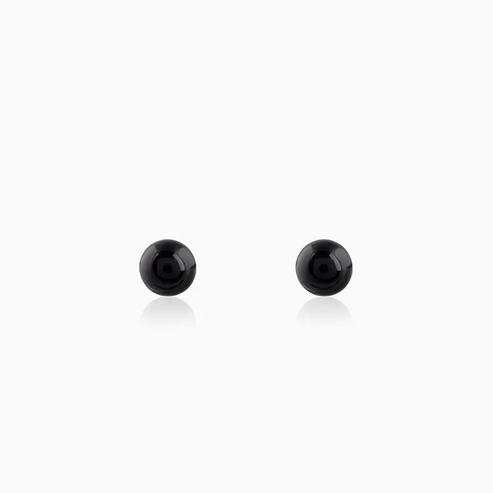 Black Rhodium Rizz Stud For Him