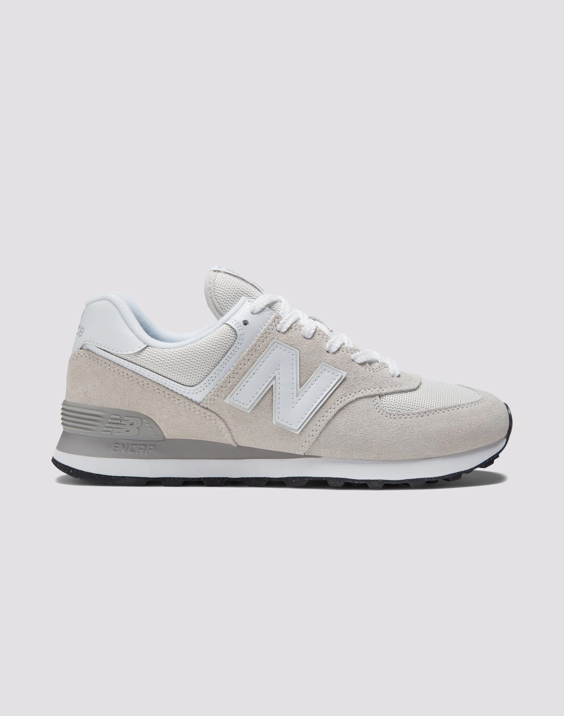 Bohemian style items New Balance 574 "Nimbus Cloud/Grey/White" Upcycled fashion