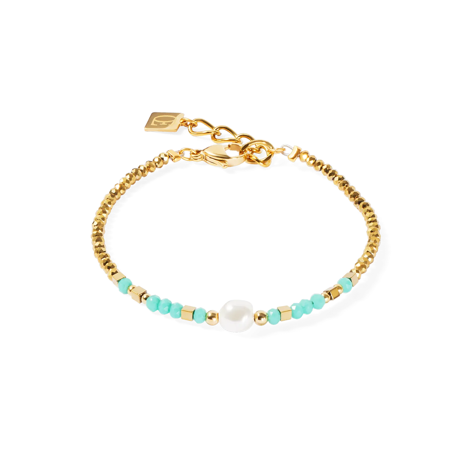 Bracelet Lagoon Pearl gold-mint