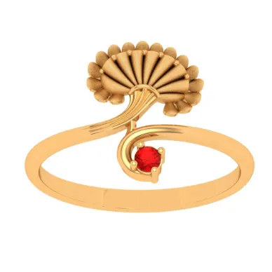Breath-taking 14 Karat Yellow Gold Finger Ring