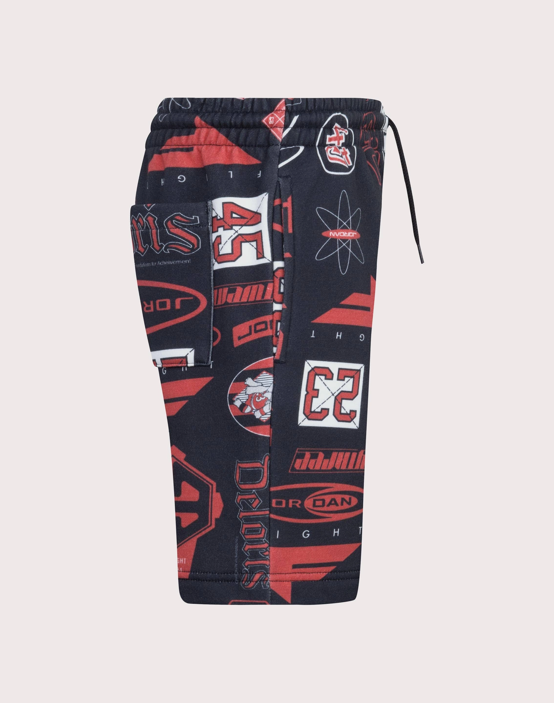 Budget - friendly fashion Jordan All Over Printed Fleece Shorts