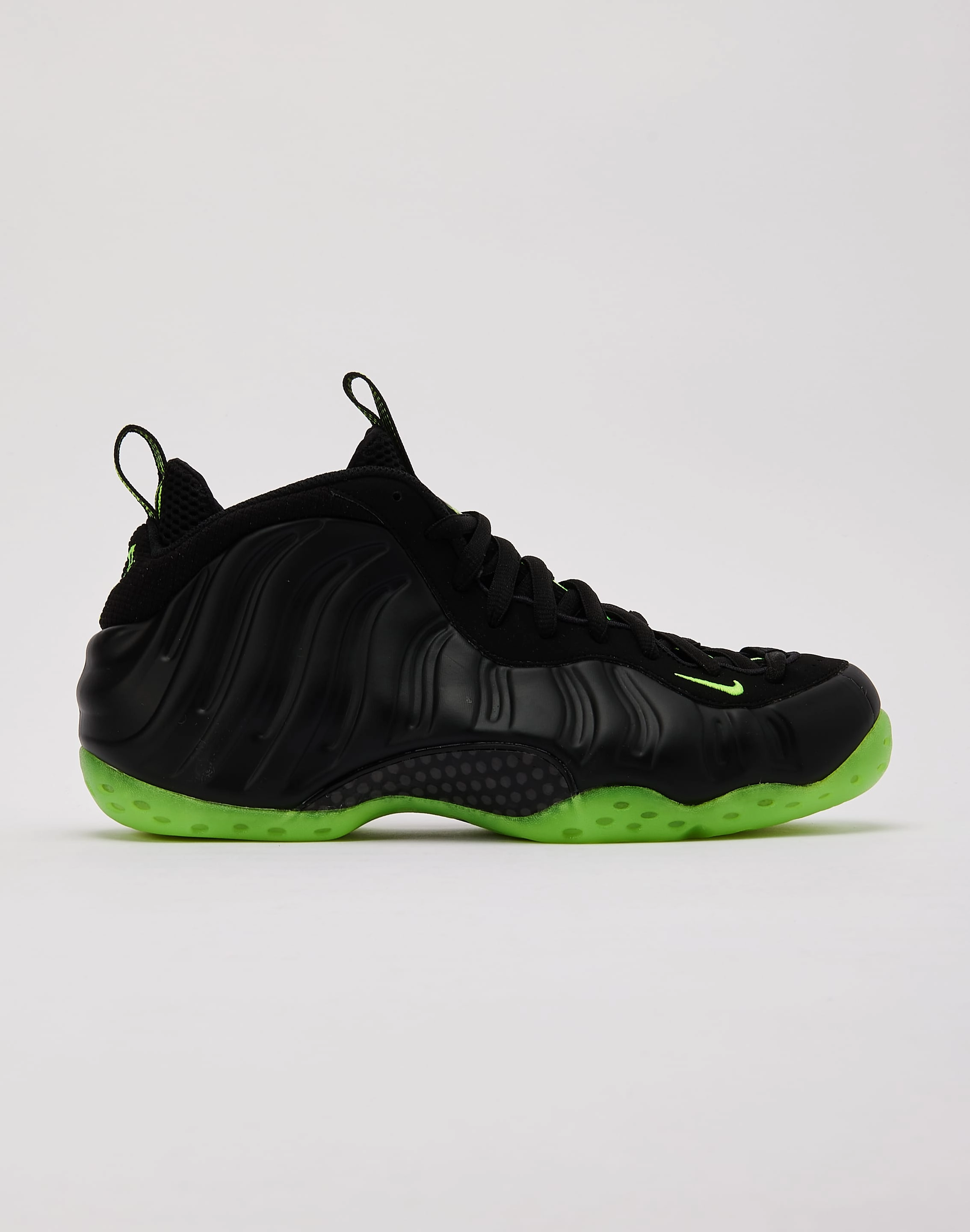 Business casual wear Nike Air Foamposite One 'Black Volt' Upcycled fashion