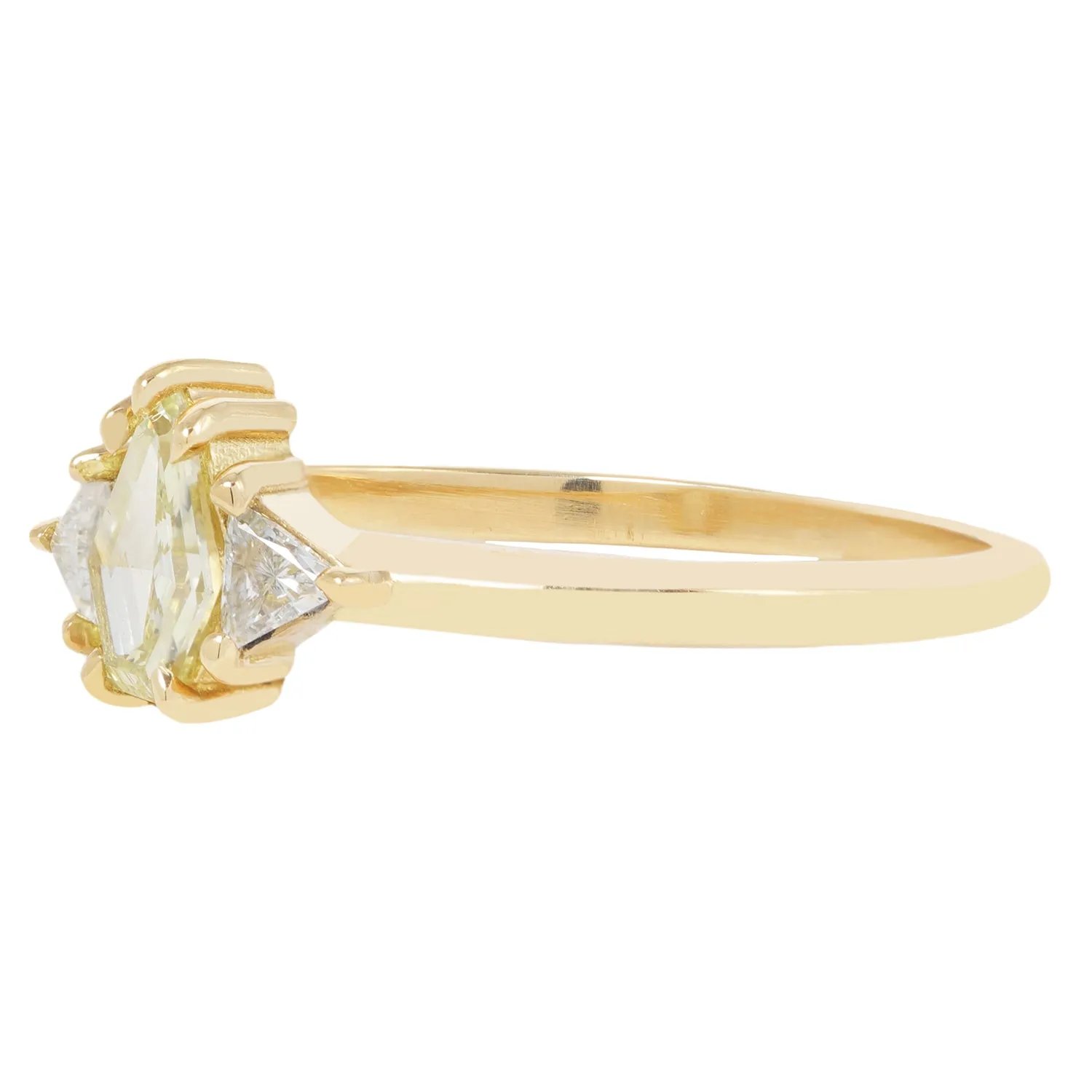 Buttercup Three Diamond Ring