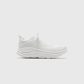 Cherished HOKA Clifton 10 - White Staple
