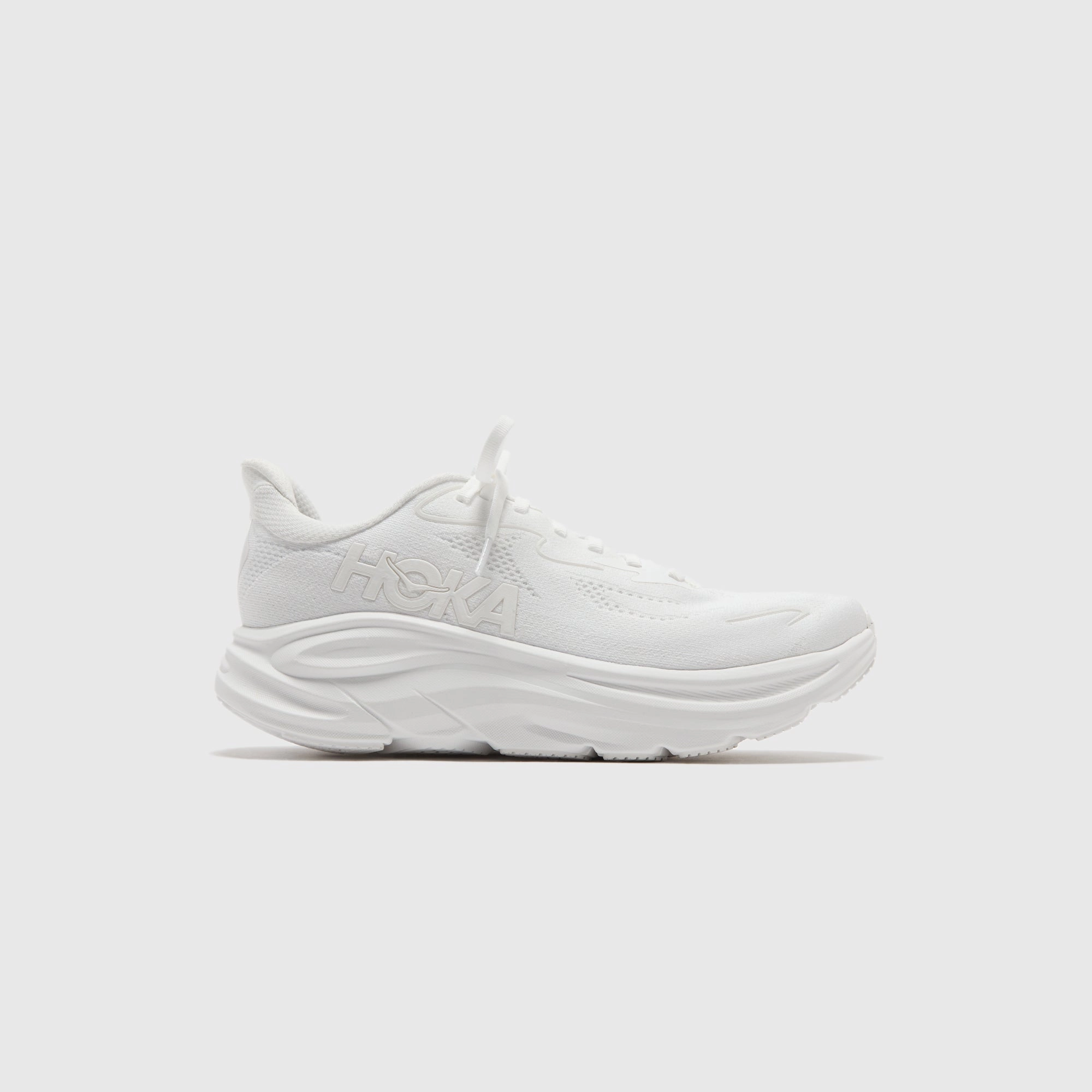 HOKA Clifton 10 - White Quirky Creative