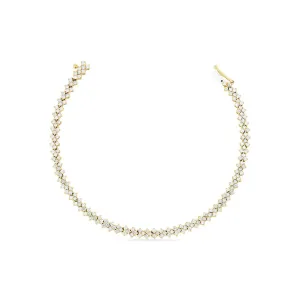 Chevron Tennis Bracelet