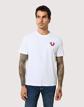 Clearance fashion True Religion Blazing World Tour Logo Tee Fashion inspiration