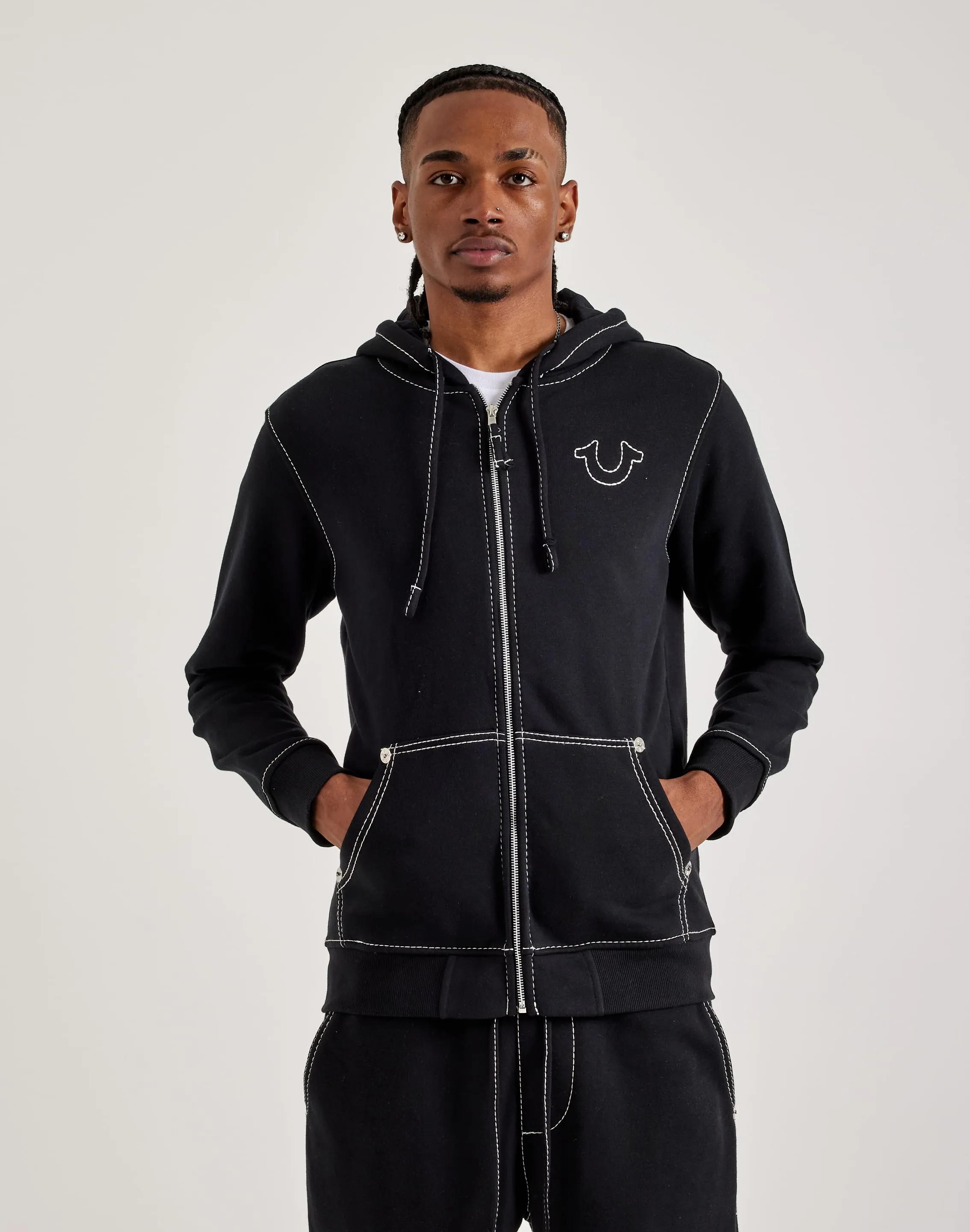 Clothing and accessories True Religion Big-T Full-Zip Hoodie Fashion subscription services