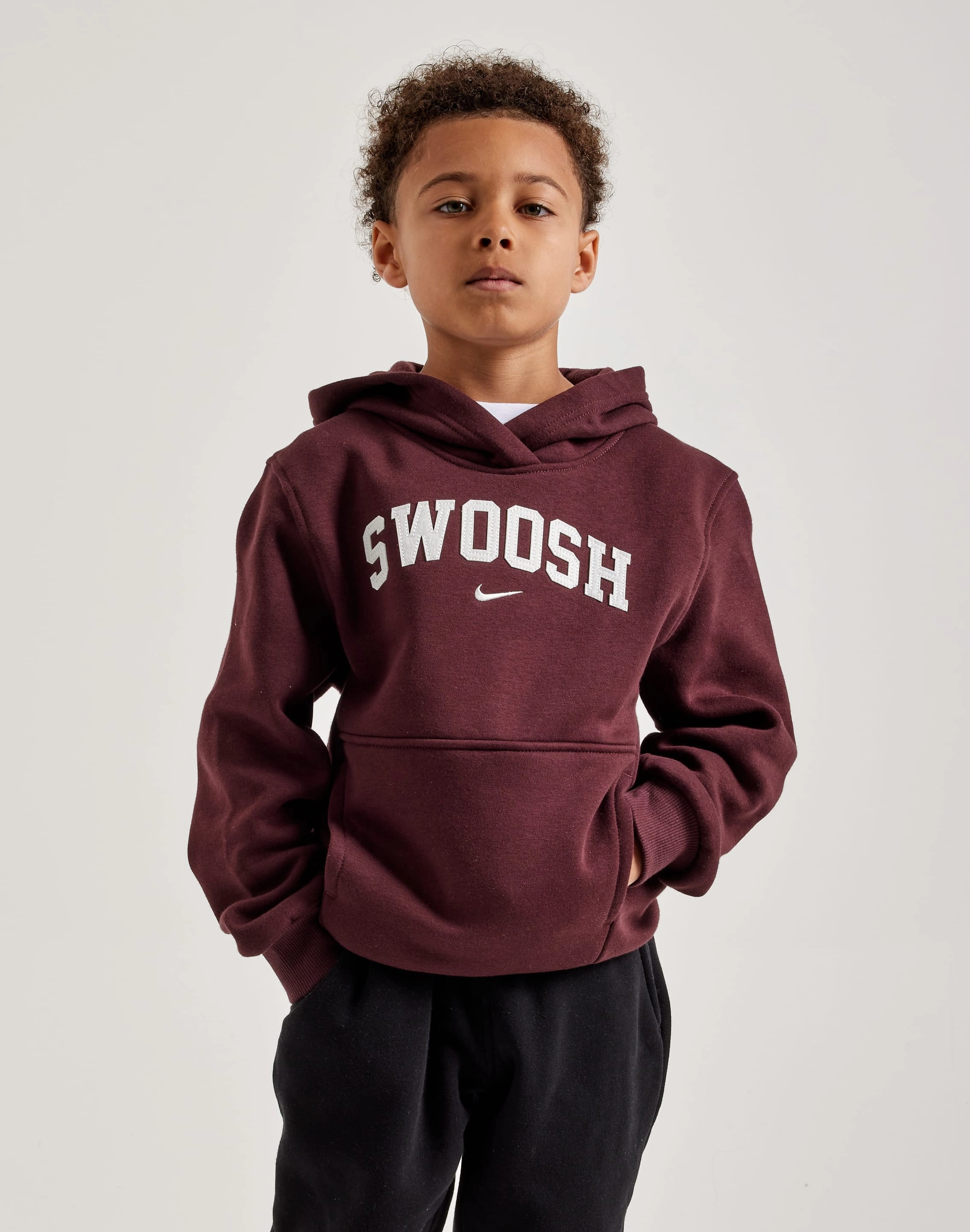 Clothing assortments Nike Club Fleece Swoosh Hoodie Grade-School