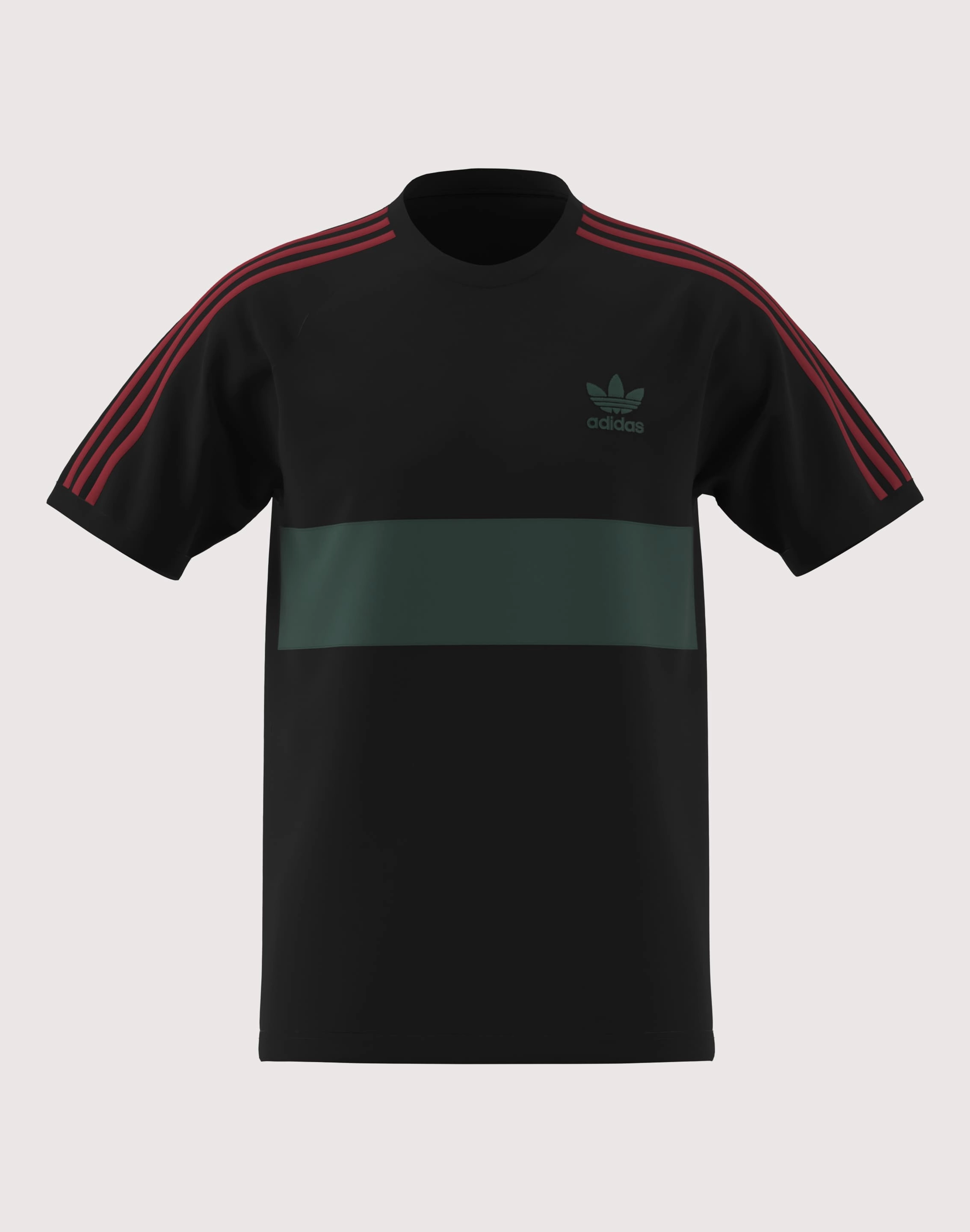 Fashion subscription services Adidas adidas Originals 3-Stripes Panel Men's Tee Upcycled fashion