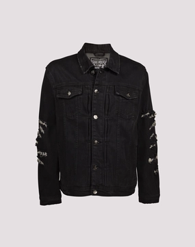 Clothing types Grindhouse Rip N Repair Plaid Backed Jacket Fashion on sale