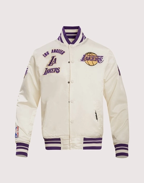 Clothing types Pro Standard Los Angeles Lakers Retro Classic Rib Satin Jacket Street fashion
