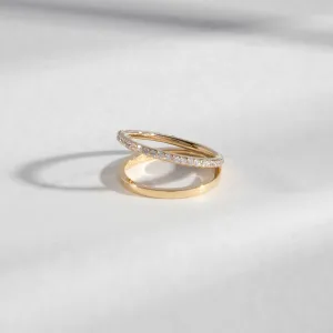 Codu Ring with Lab-grown diamonds