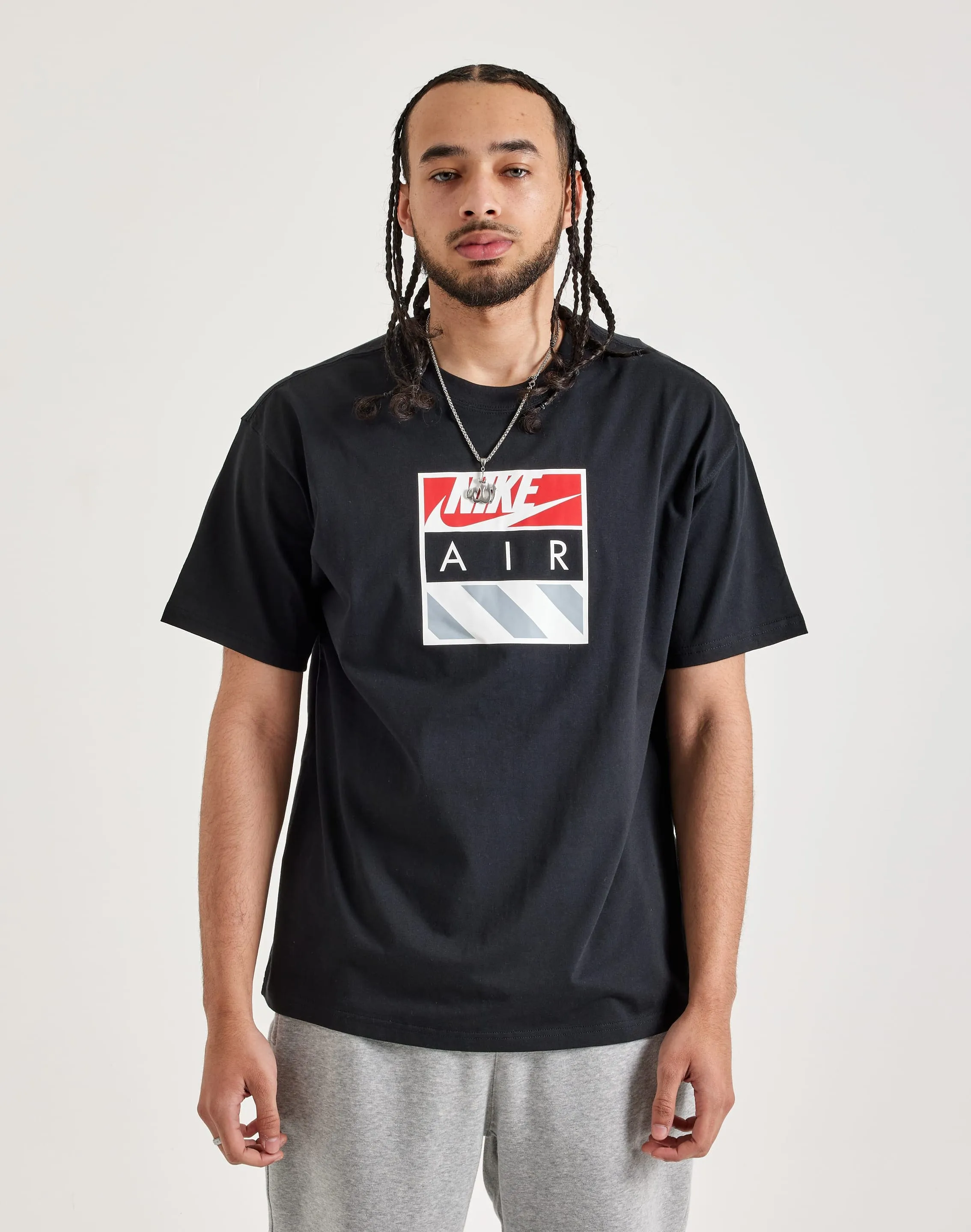 Cotton - made fashion Nike Max90 Tee Military - inspired fashion