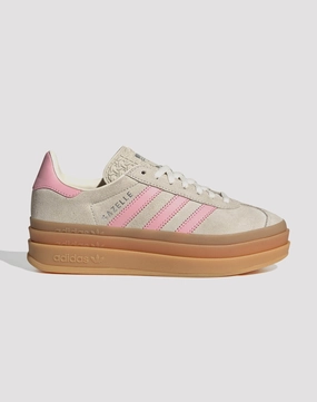 Cotton - made fashion Adidas Originals Gazelle Bold Grade School Girls' "Wonder Alumina/Semi Pink Spark/Cream White" Fashion shows