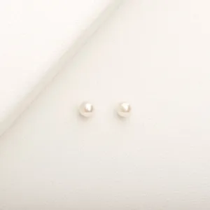 Crystal Pearl Studs