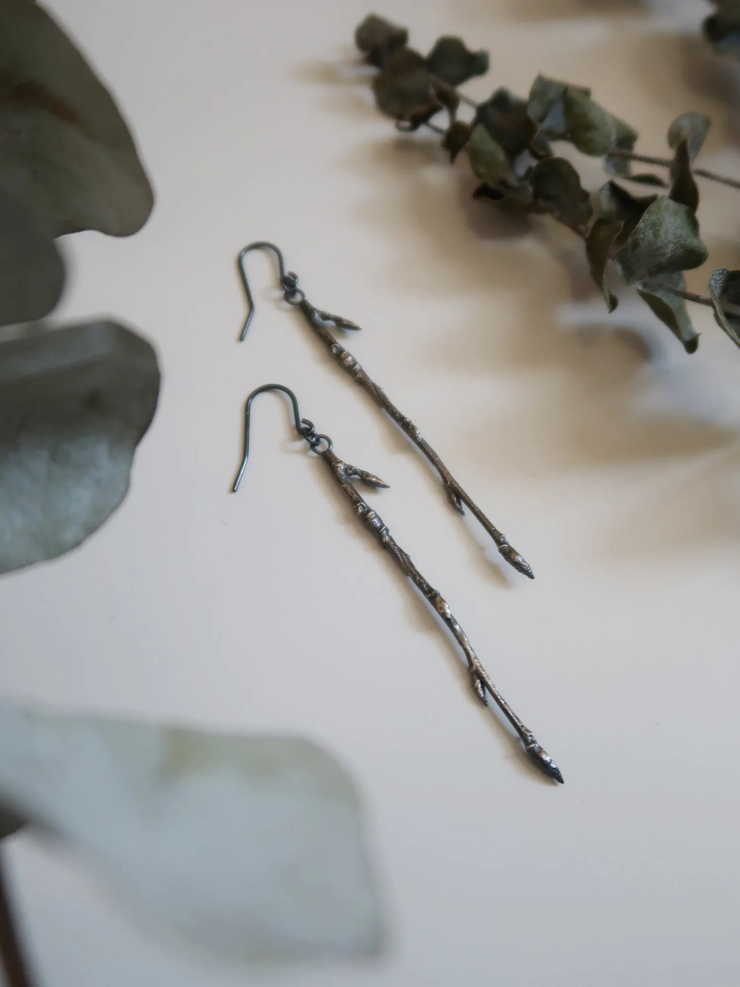 Dangling Branch Earrings
