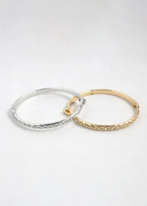 Dazzling Stone-Studded Bangles