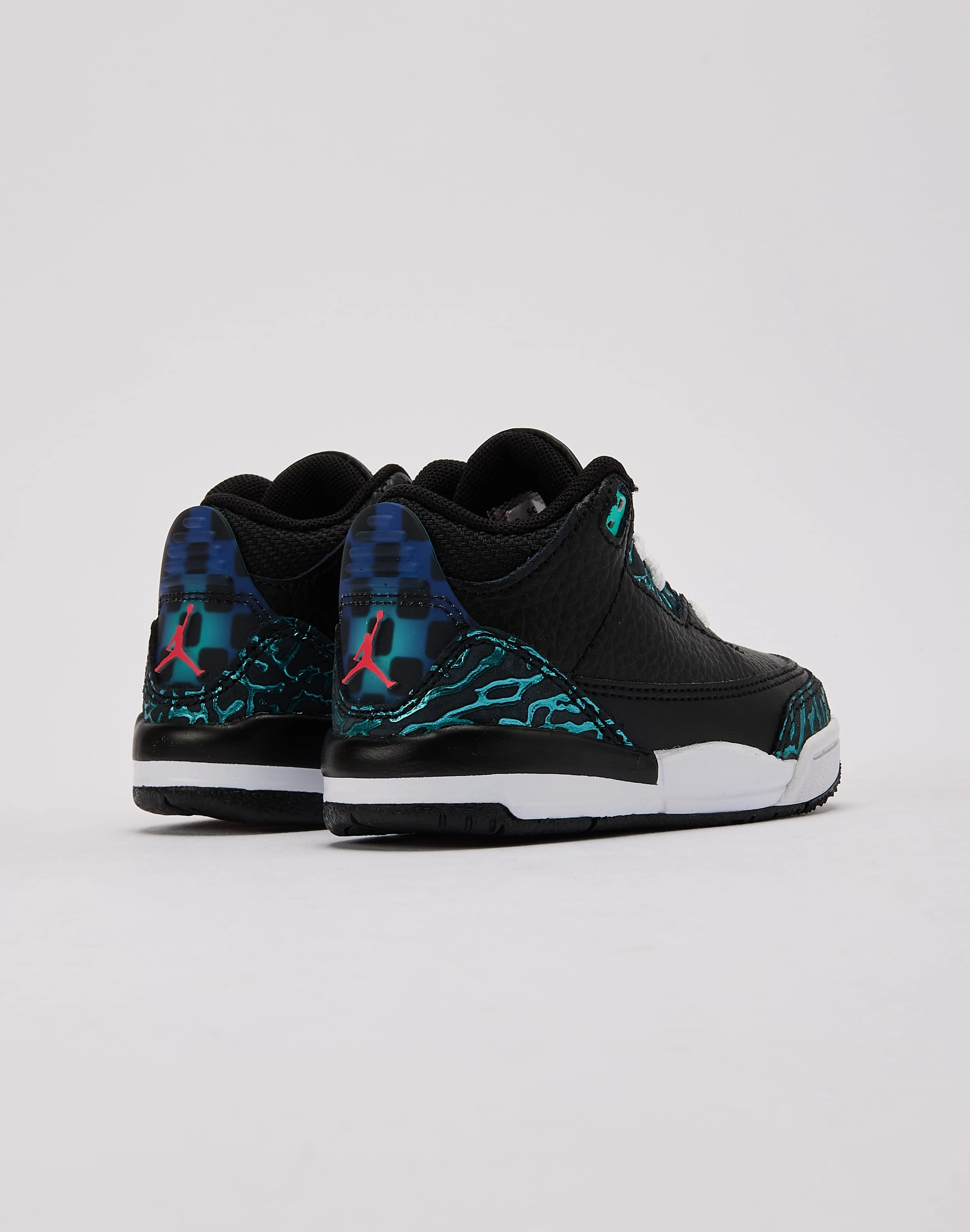 Denim products Jordan Air Jordan 3 Retro SE 'Black and Hyper Jade' Toddler