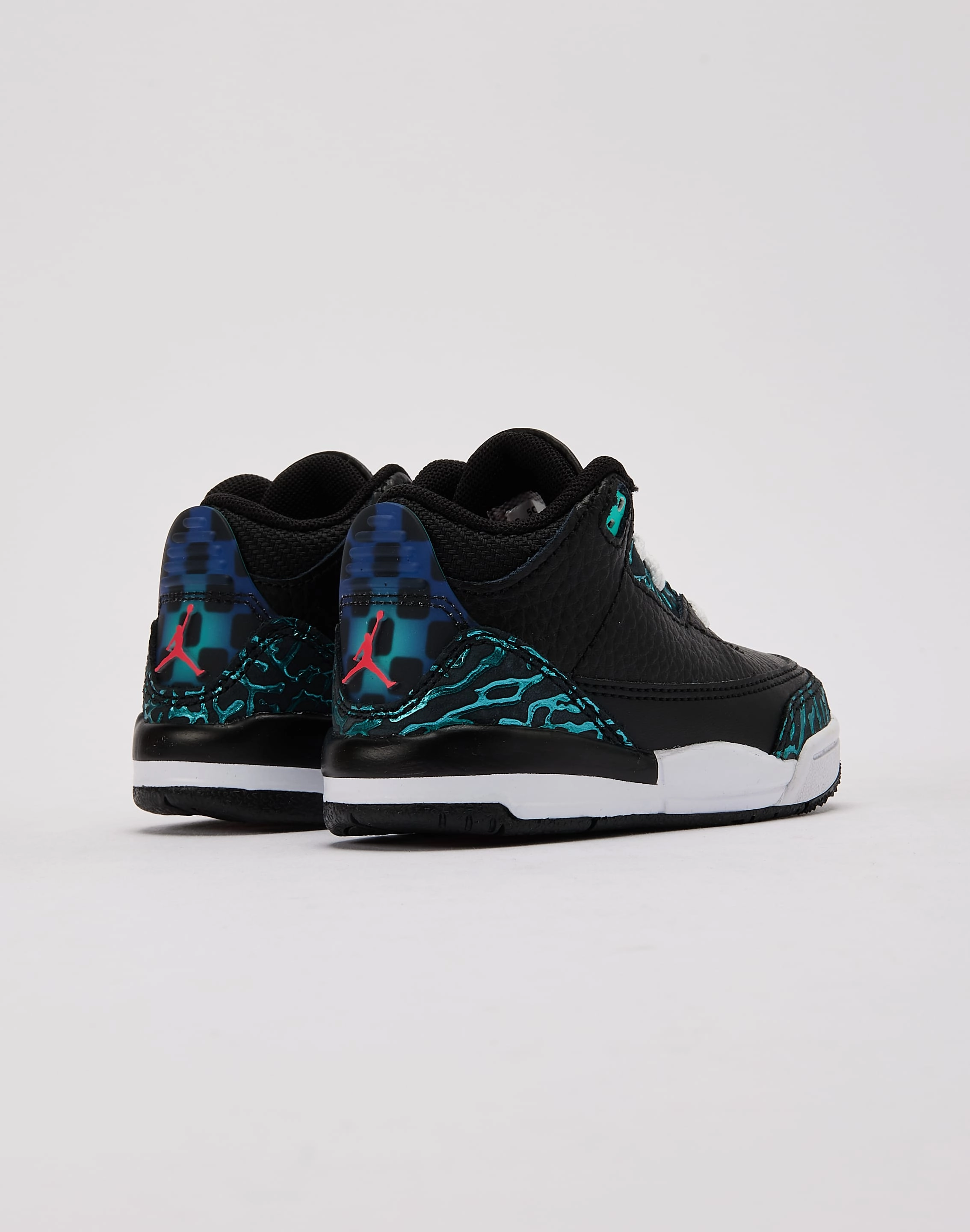 Denim products Jordan Air Jordan 3 Retro SE 'Black and Hyper Jade' Toddler