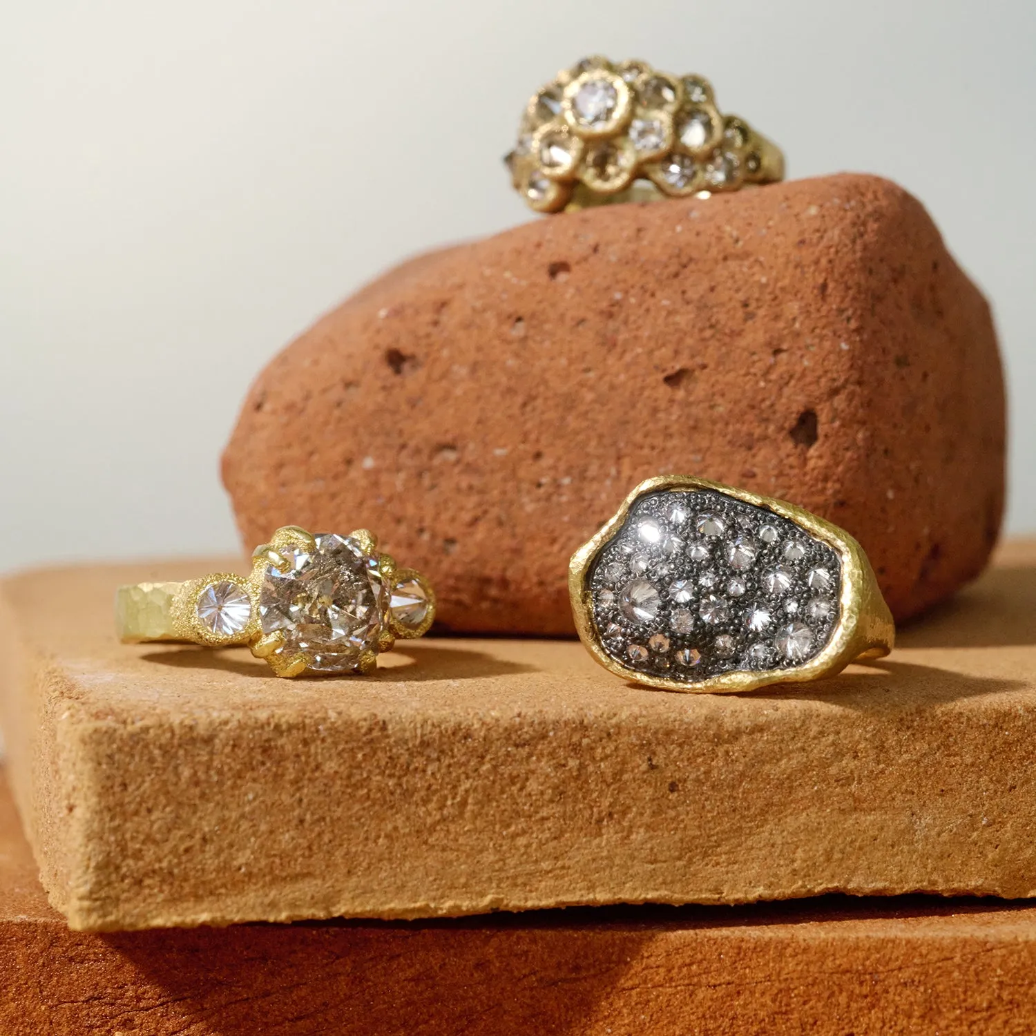 Desert Glow Diamond Ring