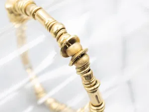 Designer Robert Hallett Goldsmith Beaded Bracelet