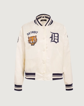 Designer fashion items Pro Standard Detroit Tigers Retro Classic Rib Satin Jacket Apparel finds