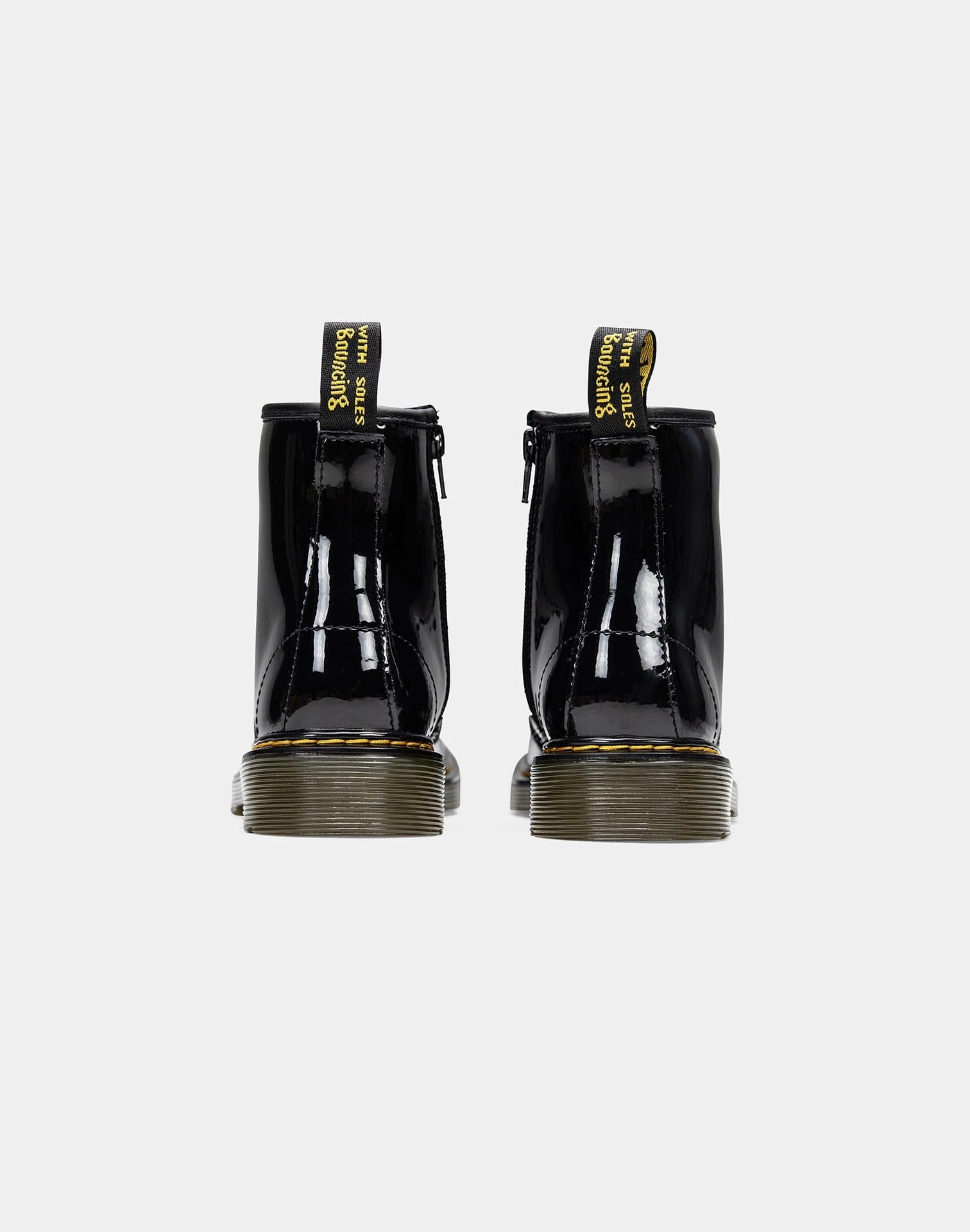 Dr. Martens 1460 Patent Leather Boots Pre-School Fashion lookbook