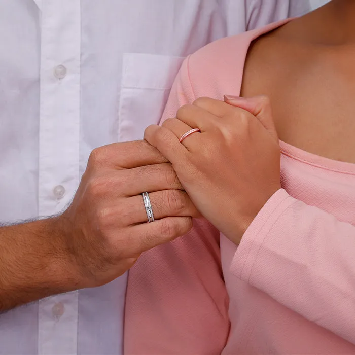 Dual Tone Lifeline Couple Band