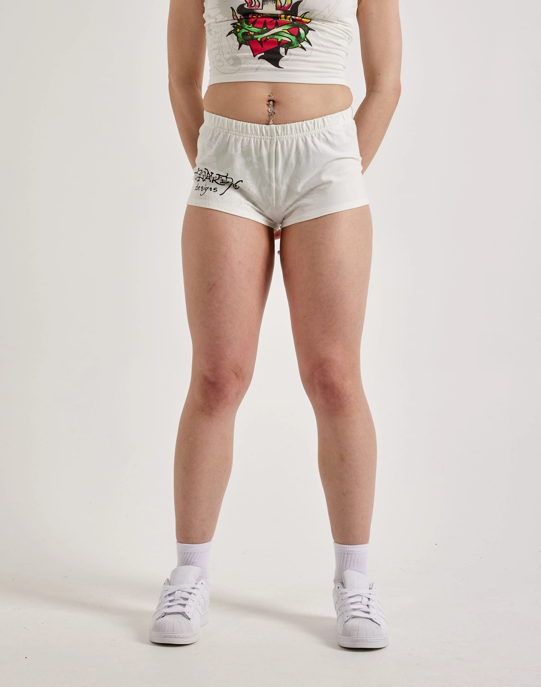 Ed Hardy Cross Heart Booty Shorts Fashion catalog Fashion boutiques