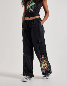 Ed Hardy Dagger Skull Cargo Pants Party wear Fashion forecasting