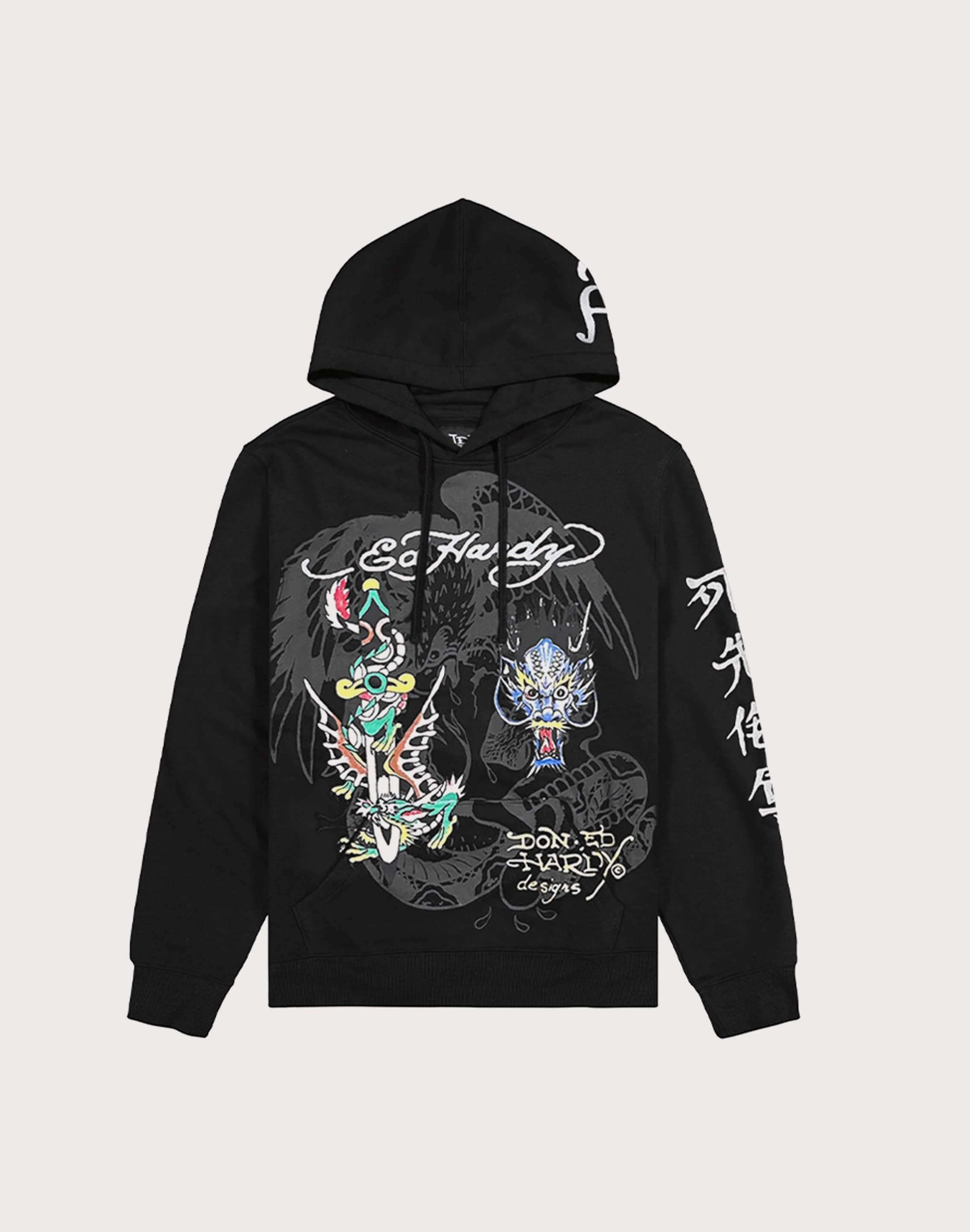 Ed Hardy Dragons Pullover Hoodie Fashion swaps Fashion on sale