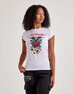 Ed Hardy Eagle Rose Slim-Fit Tee Ethical fashion choices Quality apparel