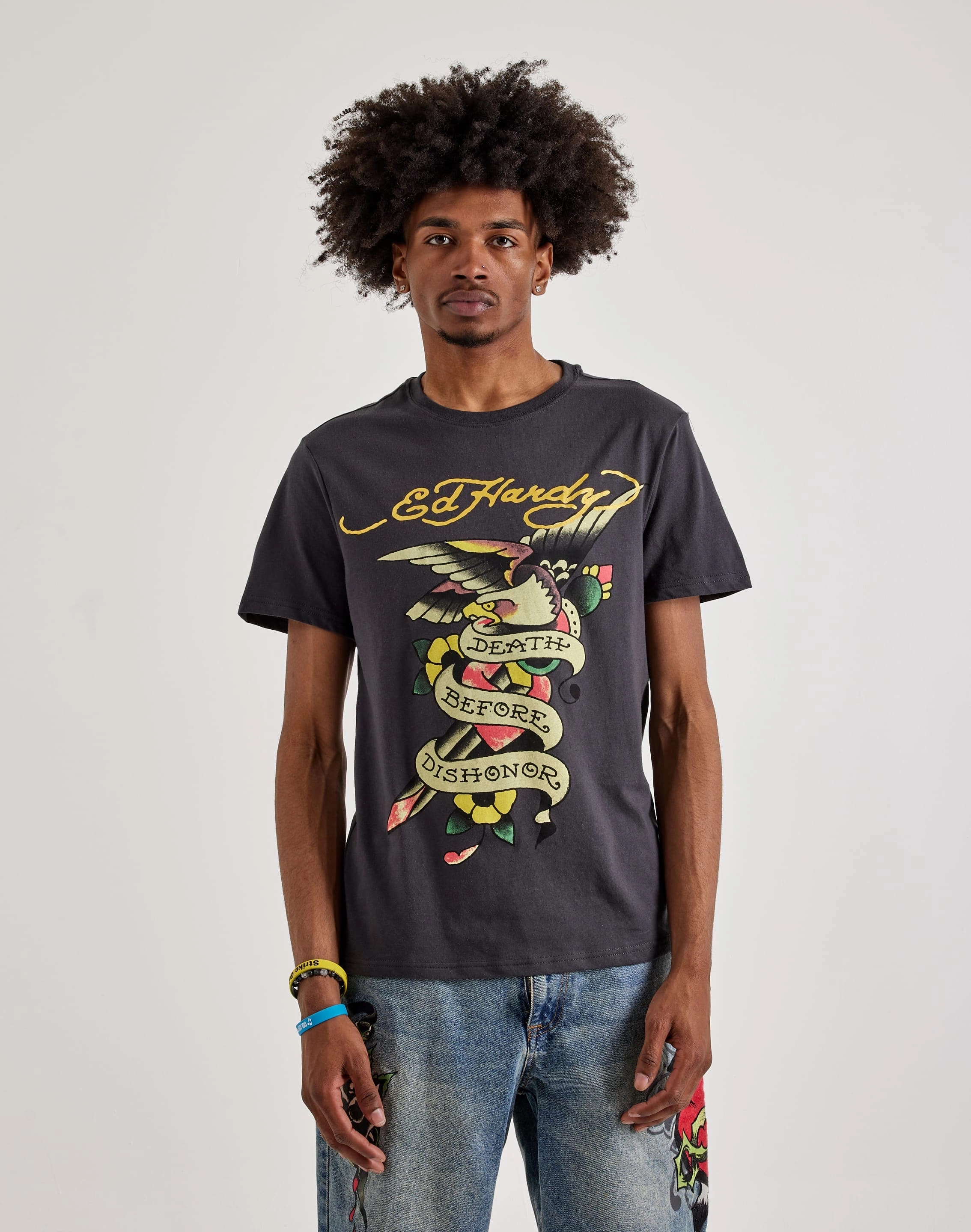 Ed Hardy  Eagle Short Sleeve Tee Best - selling fashion Budget - friendly fashion
