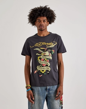 Ed Hardy  Eagle Short Sleeve Tee Best - selling fashion Budget - friendly fashion