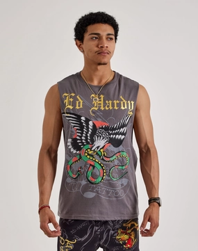 Ed Hardy Eagle Snake Sleeveless Tee Sustainable fashion Fashion museums