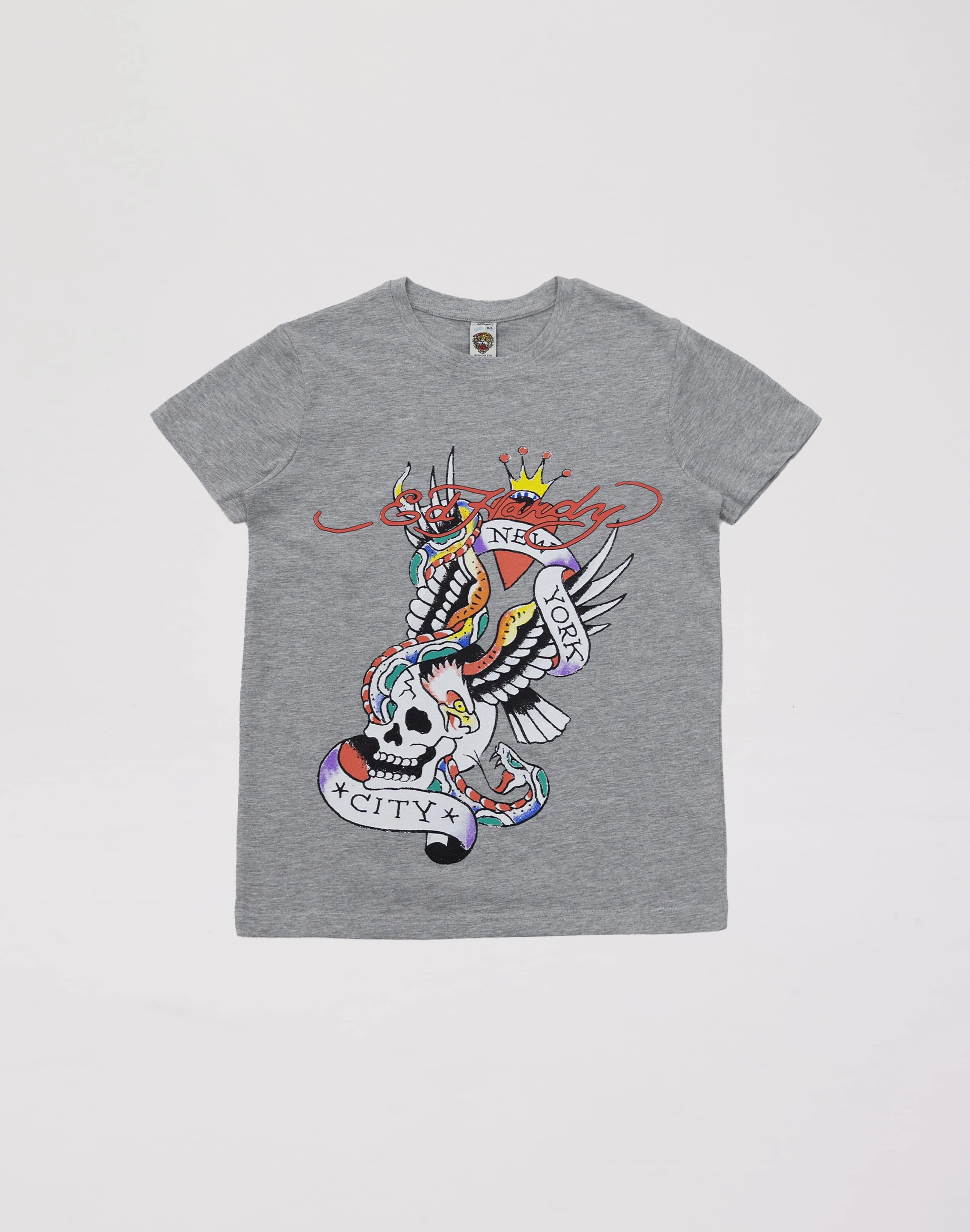 Sustainable fashion practices Ed Hardy New York City Tee Grade-School Fashion catalog