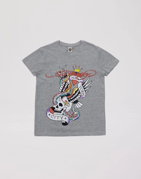 Ed Hardy New York City Tee Grade-School Fashion influencers' recommendations Clothing assortments