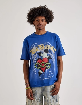 Ed Hardy  Sacred Heart Washed Boxy Tee Fashion sizes Fashion trends