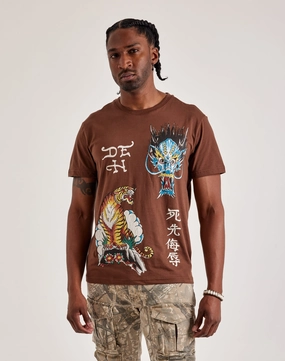 Ed Hardy Tiger Dragon Tee Fashion accessories Clearance fashion