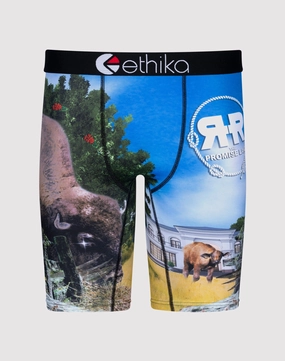 Ethical fashion choices Ethika Bustin Buffalo Boxer Briefs Military - inspired fashion
