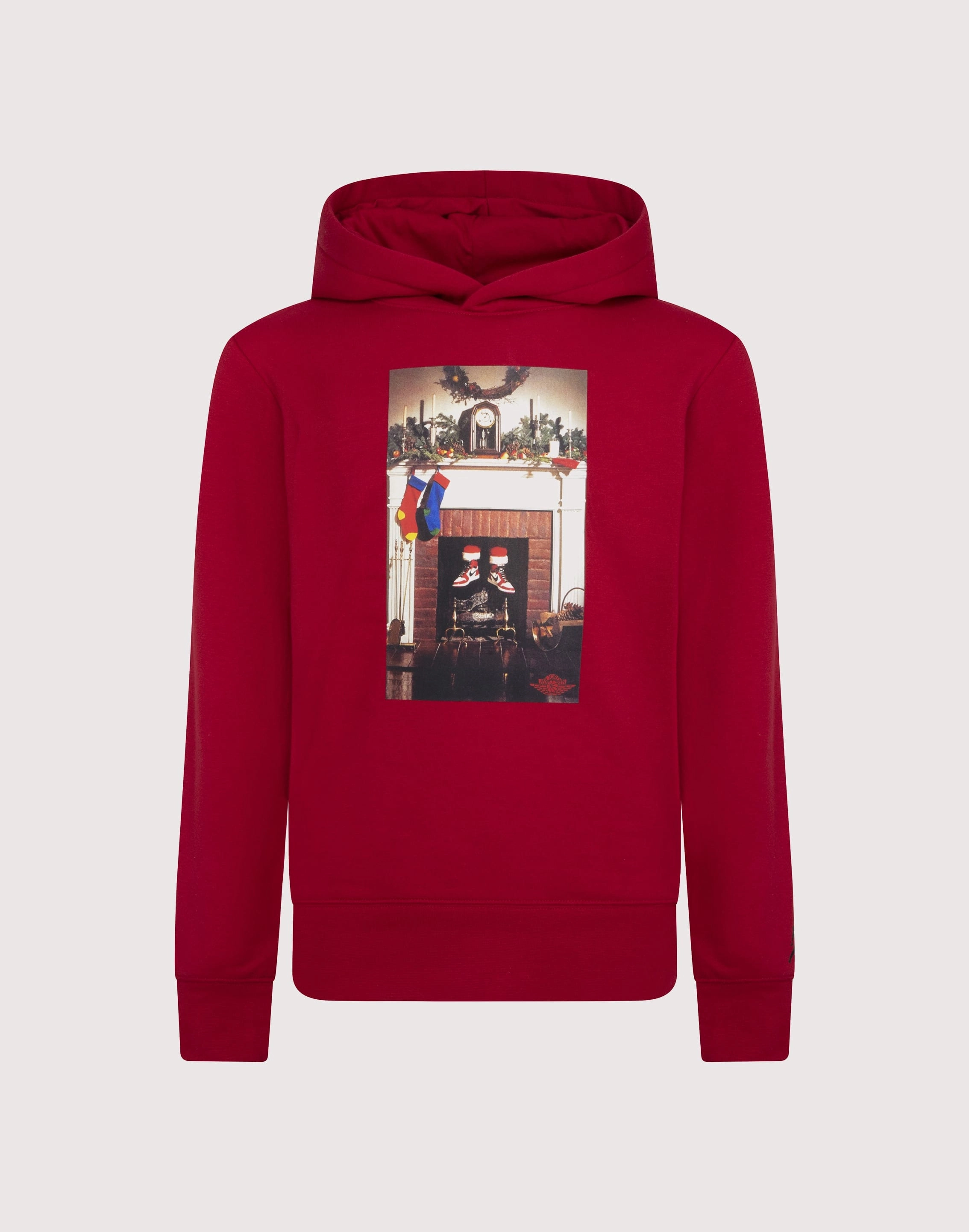 Ethical fashion choices Jordan Big Boys'  AJ1 Hoodie - Christmas Red Athleisure fashion